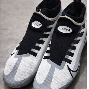 Nike Vapor Football Cleats - Black, White, Gray Men’s 8.5